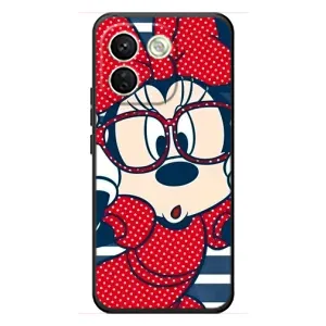 Эксклюзивный чехол для Xiaomi Redmi Note 17 Pro Max (AlphaPrint - Мультяшные) (Маус в очках)