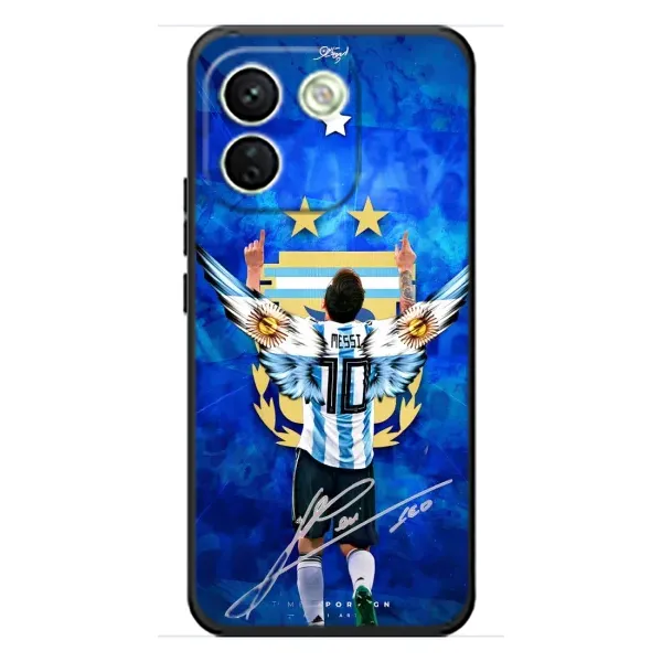 Чохол з принтом «Мессі Аргентина» для Xiaomi Redmi Note 17 Pro Max Чохол з принтом «Мессі Аргентина» для Xiaomi Redmi Note 17 Pro Max
