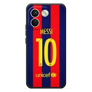 Чехлы Месси для Xiaomi Redmi Note 17 Pro Max (AlphaPrint) (Messi Barca 10)