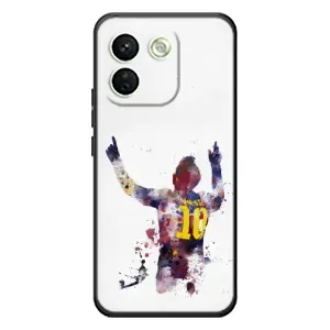 Чехлы Месси для Xiaomi Redmi Note 17 Pro Max (AlphaPrint) (Messi Barca)