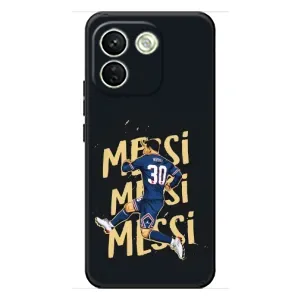 Чехлы для Xiaomi Redmi Note 17 Pro Max (Leo чемпион) (AlphaPrint) (Messi ПСЖ)