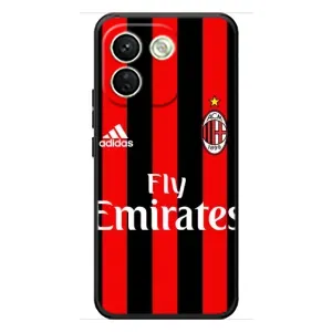 Чохли для Xiaomi Redmi Note 17 Pro Max (VPrint) - Футбольні клуби (Milan)