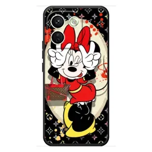 Чехол Disney Mouse Xiaomi Redmi Note 17 Pro Max (PREMIUMPrint) (Минни peace)