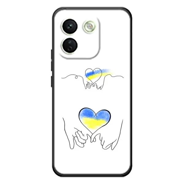 Чохол з принтом «Мир Україні» для Xiaomi Redmi Note 17 Pro Max