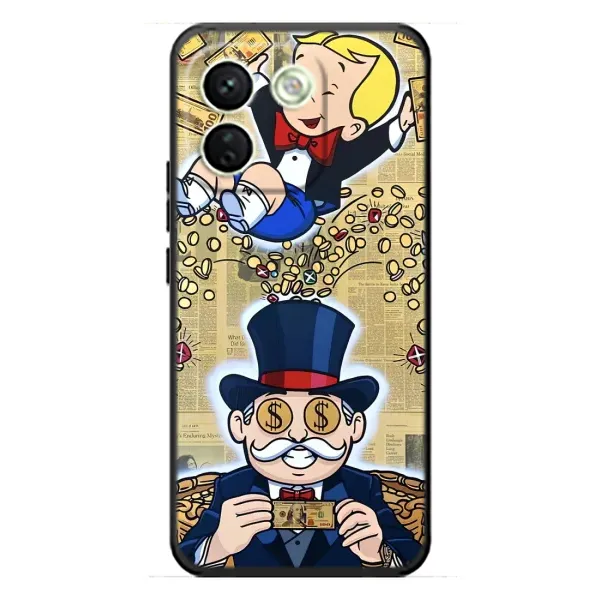 Чохол з принтом «Монополія Мен» для Xiaomi Redmi Note 17 Pro Max