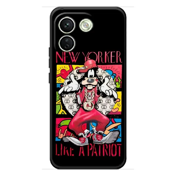 Чохол з принтом «Мультяшний Волк» для Xiaomi Redmi Note 17 Pro Max