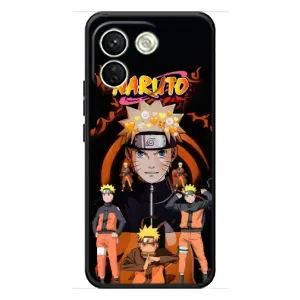 Naruto Anime Чехлы для Сяоми Редми Ноте 17 Про Макс (AlphaPrint) (Наруто из Аниме)