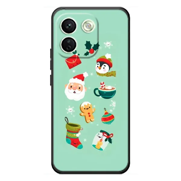 Чехол с принтом «Настроение НГ» для Xiaomi Redmi Note 17 Pro Max