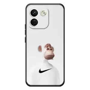 Чехлы с Обезьянами NFT для Xiaomi Redmi Note 17 Pro Max (AlphaPrint) (обезьяна NFT Nike)