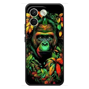 Чехол с Обезьянами Xiaomi Redmi Note 17 Pro Max - (AlphaPrint) (Обезьяна в тропиках)