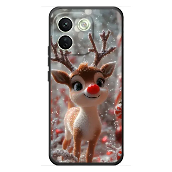 Чехол с принтом «Олень с носом» для Xiaomi Redmi Note 17 Pro Max