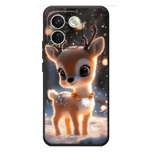 Яскравий чохол для Xiaomi Redmi Note 17 Pro Max з Зимові Оленята (Оленятко)