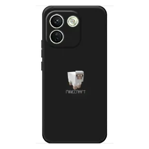 Чохол Майнкрафт на Xiaomi Redmi Note 17 Pro Max (AlphaPrint) Minecraft (Овечка Майнкрафт)