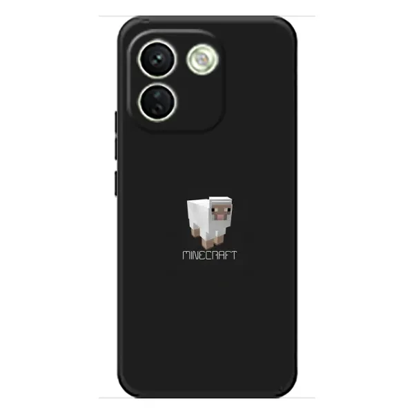 Чохол з принтом «Овечка Майнкрафт» для Xiaomi Redmi Note 17 Pro Max