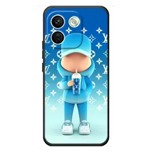 Крутые Чехлы Луи Виттон для Xiaomi Redmi Note 17 Pro Max (AlphaPrint) (Парень LV)