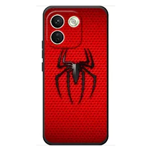 Чехол с человеком пауком для Xiaomi Redmi Note 17 Pro Max - (AlphaPrint) (Паук Марвел)