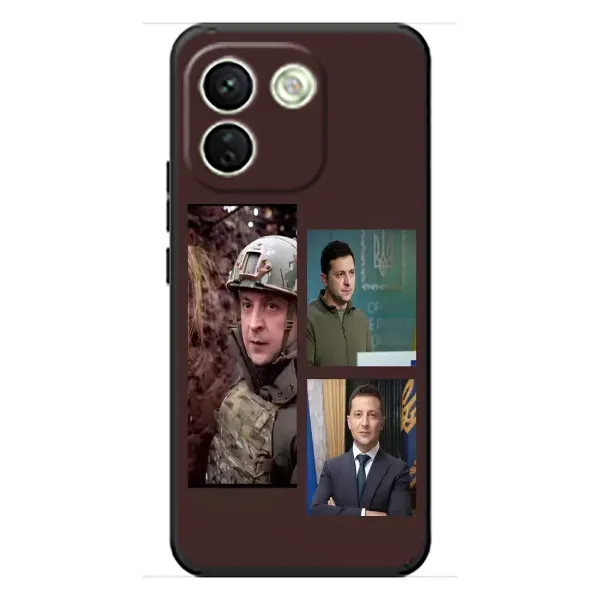 Чохол з принтом «Президент» для Xiaomi Redmi Note 17 Pro Max Чохол з принтом «Президент» для Xiaomi Redmi Note 17 Pro Max