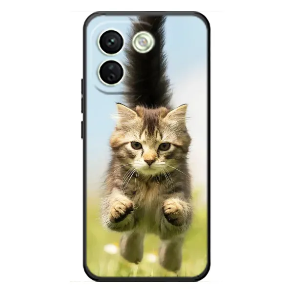 Чохол з принтом «Прижок кота» для Xiaomi Redmi Note 17 Pro Max