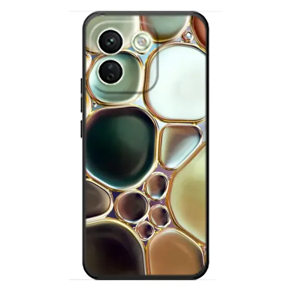 Чохол з принтом «Радужний Мрамор» для Xiaomi Redmi Note 17 Pro Max