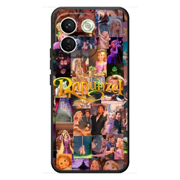 Чохол з принтом «Колаж Рапунцель» для Xiaomi Redmi Note 17 Pro Max Чохол з принтом «Колаж Рапунцель» для Xiaomi Redmi Note 17 Pro Max