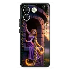 Чохол Рапунцель для Xiaomi Redmi Note 17 Pro Max (Рапунцель на вежі)
