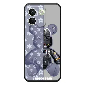 Крутые Чехлы Луи Виттон для Xiaomi Redmi Note 17 Pro Max (AlphaPrint) (Робот Мишка)