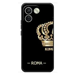 Чохли для Xiaomi Redmi Note 17 Pro Max (VPrint) - Футбольні клуби (Roma)