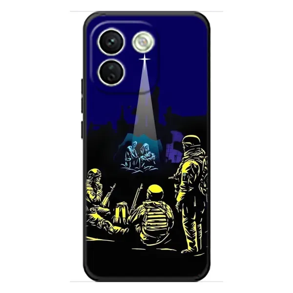 Чохол з принтом «Різдво в Україні» для Xiaomi Redmi Note 17 Pro Max