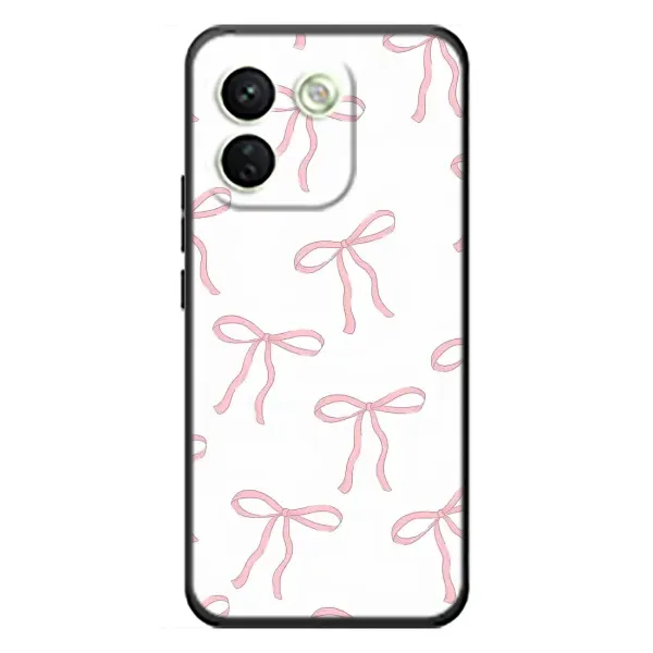 Чохол з принтом «Рожеві бантики» для Xiaomi Redmi Note 17 Pro Max