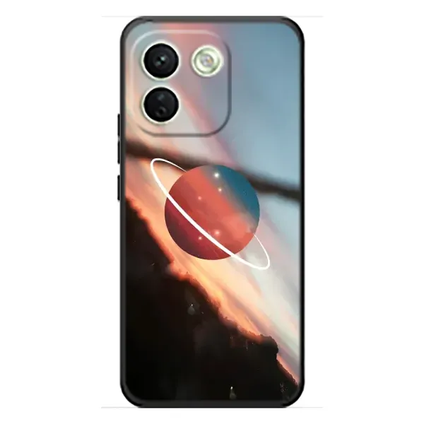 Чохол з принтом «Сатурн» для Xiaomi Redmi Note 17 Pro Max