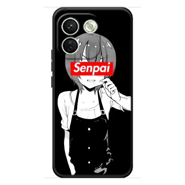 Чохол з принтом «Senpai» для Xiaomi Redmi Note 17 Pro Max Чохол з принтом «Senpai» для Xiaomi Redmi Note 17 Pro Max