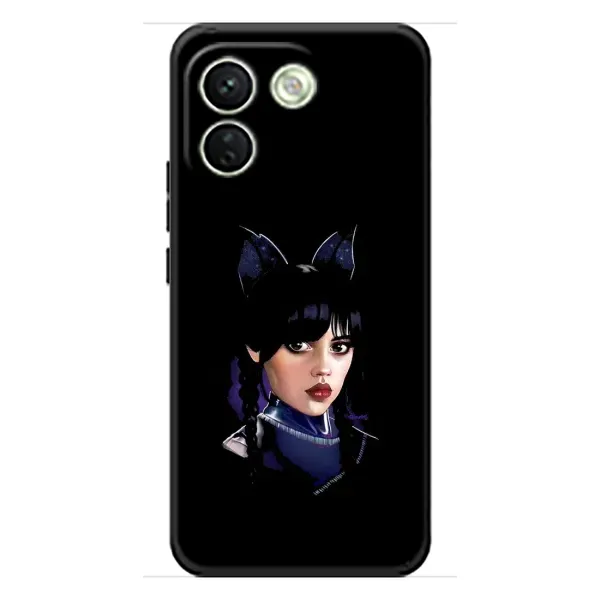 Чехол с принтом «серьезная Уэнздей» для Xiaomi Redmi Note 17 Pro Max