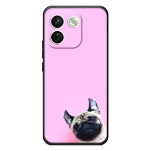 Чехлы с собаками для Xiaomi Redmi Note 17 Pro Max (VPrint) (Смешная собака)