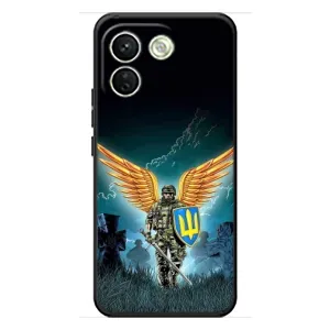 Чехлы с картинкой ЗСУ для Xiaomi Redmi Note 17 Pro Max (AlphaPrint) (Солдат ЗСУ)