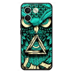 Чехол с птицами на Xiaomi Redmi Note 17 Pro Max (VPrint) (Сова с глазом)
