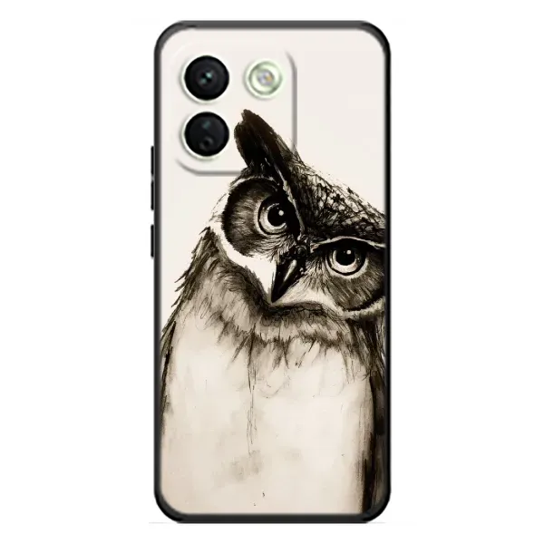 Чехол с принтом «Сова» для Xiaomi Redmi Note 17 Pro Max