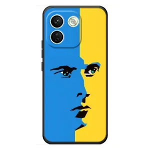 Украинские Чехлы для Xiaomi Redmi Note 17 Pro Max с картинкой УПА (AlphaPrint) (Степан Бандера)