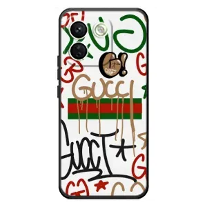 Бренднові Чохли для Xiaomi Redmi Note 17 Pro Max - (PREMIUMPrint) (Стиль GUUCI)