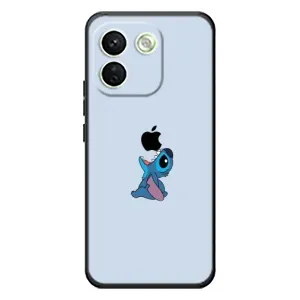 Чехол с принтом Стич на Xiaomi Redmi Note 17 Pro Max (Stitch apple)