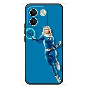 Чохол з принтом Фантастична четвірка для Xiaomi Redmi Note 17 Pro Max (Сью Сторм політ)