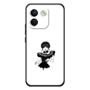 Чехлы Венсдей на Xiaomi Redmi Note 17 Pro Max Уэнсдей (AlphaPrint) (танец Уэнздей)