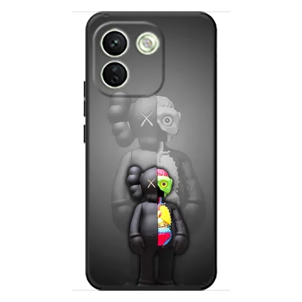 Чохол з принтом «Тіло Bearbrick» для Xiaomi Redmi Note 17 Pro Max