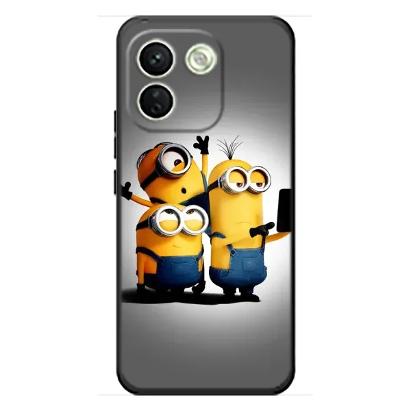 Чехол с принтом «Три миньона» для Xiaomi Redmi Note 17 Pro Max
