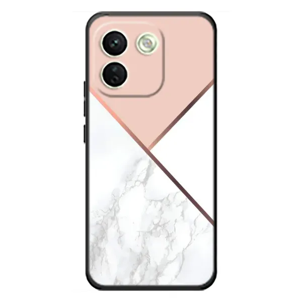 Чохол з принтом «Тройний мрамор» для Xiaomi Redmi Note 17 Pro Max