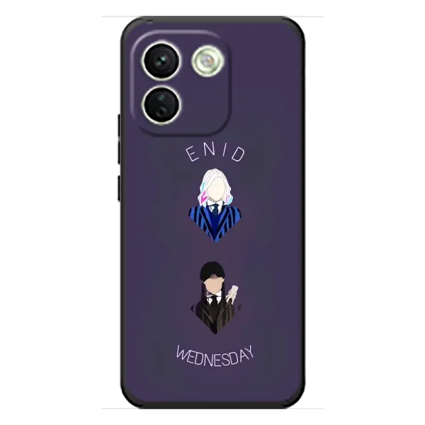 Чехол с принтом «Уэнздей и подруга» для Xiaomi Redmi Note 17 Pro Max