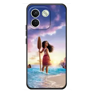 Чохол з мультфільмом Ваяна Xiaomi Redmi Note 17 Pro Max (Моана з веслом)