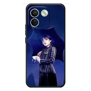 Силіконовий чохол з картинкою для Xiaomi Redmi Note 17 Pro Max (Венсдей)