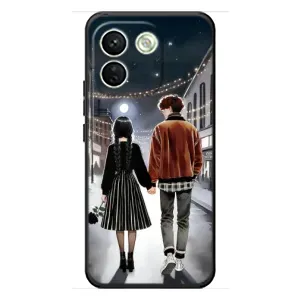 Чехол с дизайном Венздей 2 на Xiaomi Redmi Note 17 Pro Max (Уэнздей и Тайлер)