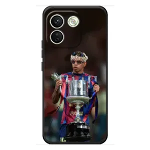 Чохол з футболістом Ламін Ямаль Xiaomi Redmi Note 17 Pro Max (Ямаль з кубком)