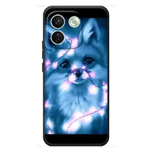 Чехлы с картинкой Лисички для Xiaomi Redmi Note 17 Pro Max (VPrint) (Яркая лисичка)